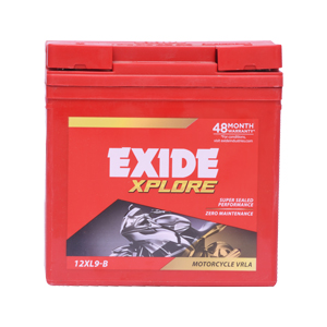 Exide Xplore 12XL9-B 48Months(Full replacement)