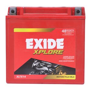 Exide Xplore XLTX14 48Months(Full replacement)