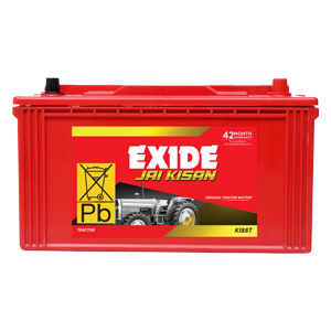 Exide JAI KI88T/TLH KISAN 24Months(Full replacement)+18Months(Pro-Rata)